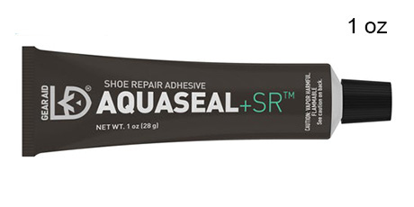 AQUASEAL®+SR™ 履物修理接着剤 - 1oz